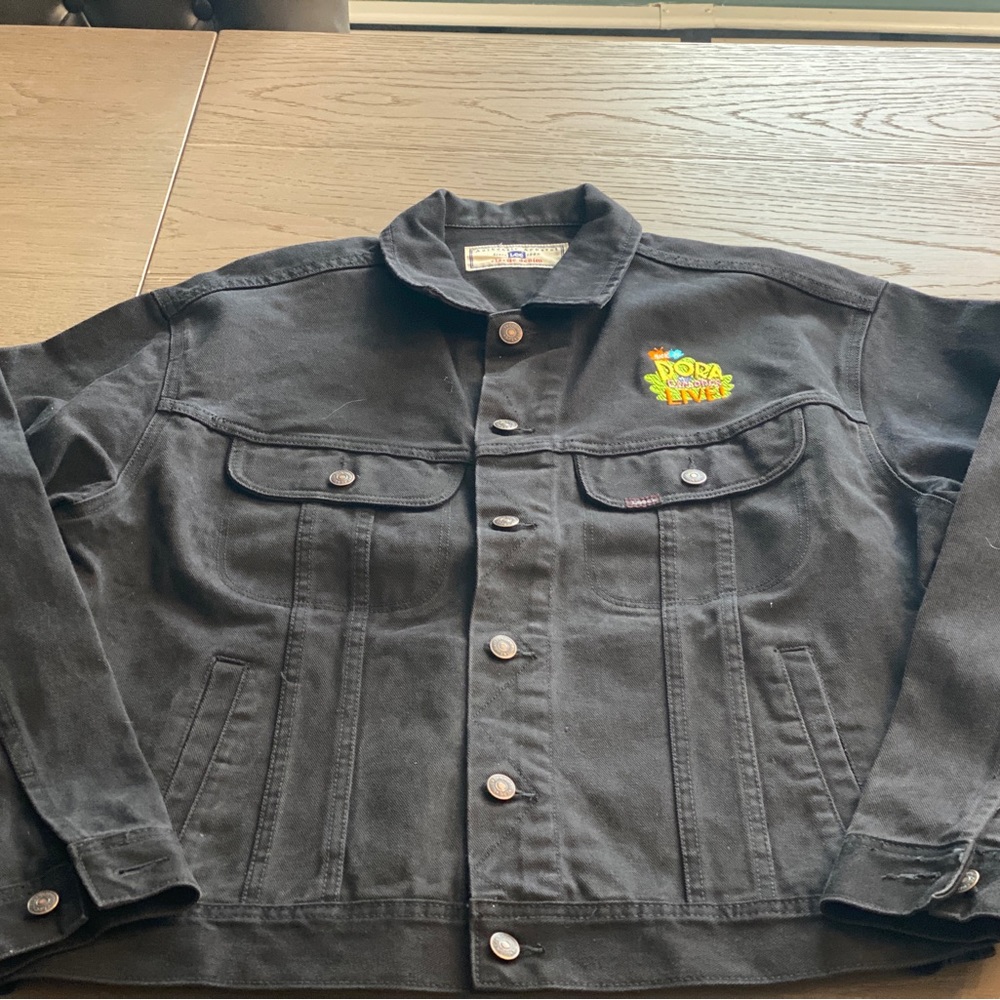 Lee Men's L Denim Jean Crew Jacket - Dora the Explorer Live! Tour  Theatre